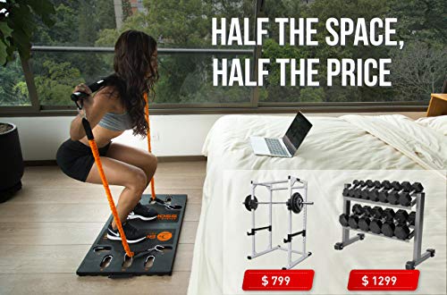 BodyBossBodyBoss Home Gym 2.0 - Full Portable Gym Home Workout Package,