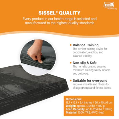 SISSEL Balancefit Pad - color: Black