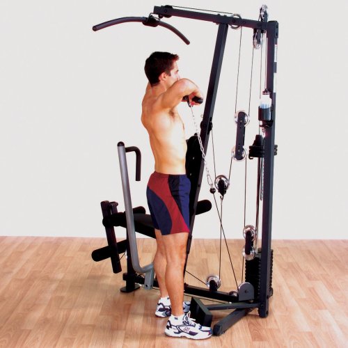 Body-Solid Powerline Adjustable Power Rack - 18-Level Strength Training Heavy-Duty Steel Frame with Safety Rods and Chin-Up Bar for Home Gym, Silver - color: Black, size: 55" x 47" x 83"
