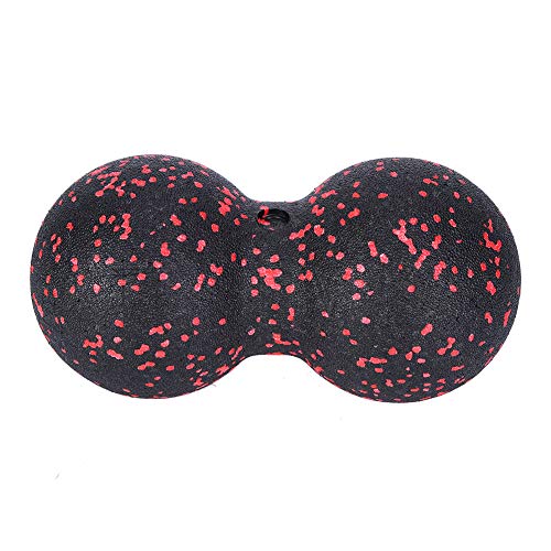 Peanut Massage Ball, 24x12cm Myofascial Release Acupoint Massage Deep Tissue Muscle Massage Back Leg Massage Roller Mobility Ball Double Ball for Daily Physical Therapy Yoga Therapy