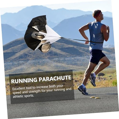 LIOOBO 2pcs Drag Parachute Soccer Parachute Resistance Parachute Running Parachute Exercise Machines Training