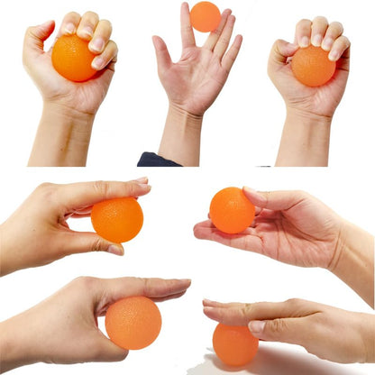 Grip Strength Trainer, Hand Grip Exerciser Strengthener Forearm with Adjustable Resistance 11-132 Lbs (5-60kg) - color: orange