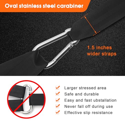 Battle Rope Anchor Strap Kit Accessories for Home Gym Outdoor Muscle Workout Equipment