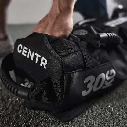 CENTR x HYROX Competition Sandbag – Training Bag with 7 Handles, Cordura® Nylon Construction with Reinforced Double-Stitched Seams and Non-Slip Handles, 10/20/30 kg – HYROX Gear