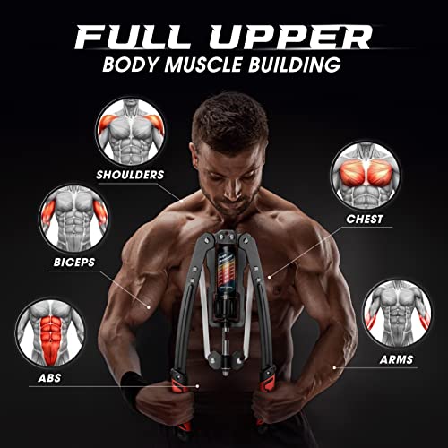 Yes4All Wrist and Forearm Blaster, Build Massive Grip Strength & Muscles with Steel Wrist Roller & Forearm Roller, Heavy Duty Arm Blaster Fits 1" & 2" Weight Plates, Improve Lifting Power - color: C. Grey