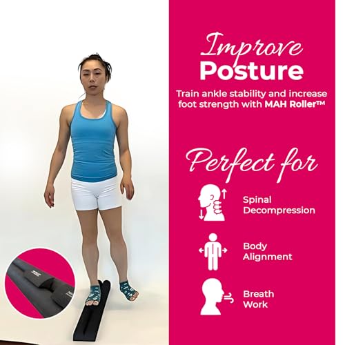 MAH Roller, Neck & Spine Alignment Tool Pack of 2 Accessory for Parasetter and MINIs Back Pain Relief, Posture Support, Stretch & Recovery Foam Roller for Pilates, Yoga, Physical Therapy