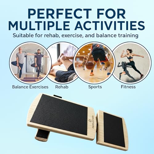 Birchwood Ankle Strengthener 5-IN-1 Ankle Foot Strengthener Exerciser for Sprained Ankle,Stability. Single Leg Balance Board, Posture Corrector, Posture Correction & Plantar Fasciitis Relief