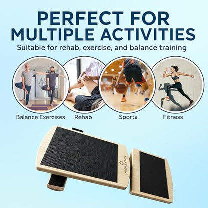 Birchwood Ankle Strengthener 5-IN-1 Ankle Foot Strengthener Exerciser for Sprained Ankle,Stability. Single Leg Balance Board, Posture Corrector, Posture Correction & Plantar Fasciitis Relief
