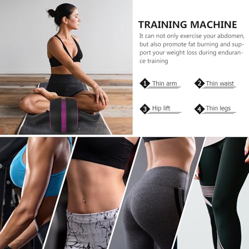 BESPORTBLE Non-slip Ab Roller Wheel with Automatic Rebound Silent Movement Fitness Equipment for Core Strength Home Workout Suitable for Beginners and Advanced Users