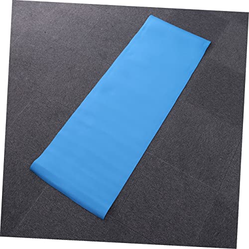 Portable Slip Fitness Mat for Yoga Pilates and Aerobic Exercises Lightweight and Comfortable Camping Mat Blue