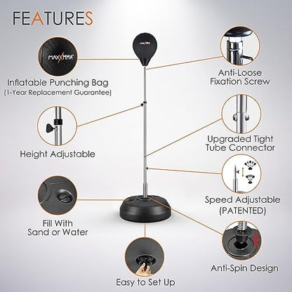 Speed-Adjustable Freestanding Reflex Bag Kit