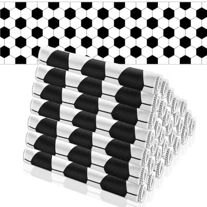 30Pcs Soccer Cooling Towels for Neck and Face 40 x 12 Inch Ball Sports Team Gifts Workout Ice Towel for Gym Sweat Microfiber Breathable Chilly Bulk Neck Wraps for Athletes Camping Travel Outdoor - style: Soccer Ball