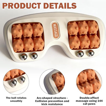 Foot Massager Roller,Foot Massage Roller,Foot Roller Massager Plantar Fasciitis For Pain Relief, Stress Relief And Improved Circulation, Portable Reflexology Tool For Home And Office Use(orange)