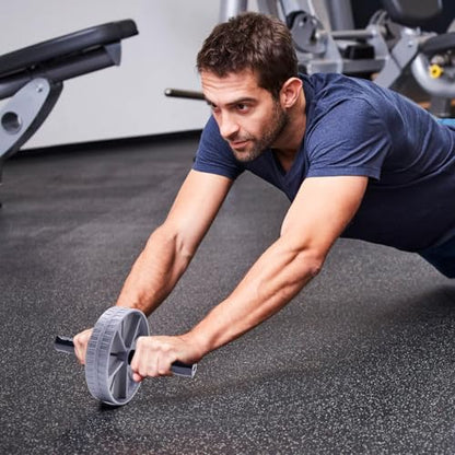 Ab Wheel Roller - Core Exercise Roller, Abs Workout Roller, Automatic Rebound Abdominal Exercise Wheel | Sturdy Fitness Roller, Abdominal Muscle Wheel, Abdominal Muscle Wheel For Beginners, Home Gym