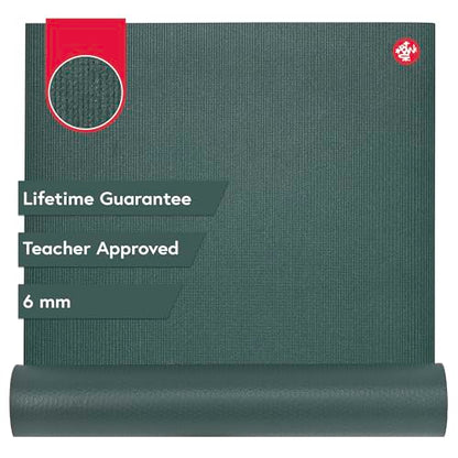 Manduka PRO Yoga Mat - 6mm | Lifetime Durability | Hygienic Construction | Premium Studio Quality | Teacher Approved