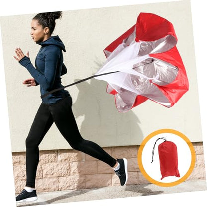 SUPVOX Sprinting Parachute for Speed Training Resistance Running Equipment for Outdoor Athletes Explosive Power and Core Strength for Soccer and Track Training Sessions
