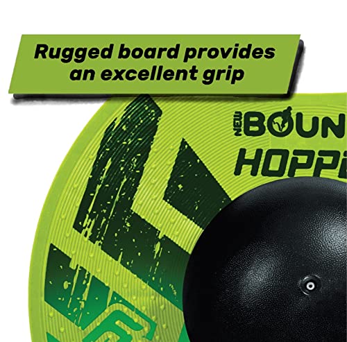 New Bounce Pogo Ball for Kids – Trick Pogo Board for 7, 8, 9, 10 Year Old Boys, Outdoor Birthday Gifts - Pogo Balance Bounce Ball - color: Green