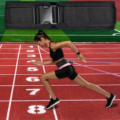 Waist Resistance Belt Neoprene Padded Belt with Rings Gym Pulley Strap for Cable Machines Fitness Exercise Resistance Training