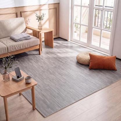 Giantex 25 Pcs Faux Wood Grain EVA Foam Tiles, 24"x24" Interlocking Floor - color: Gray Oak, size: 100 Sq.Ft (25 Tiles)