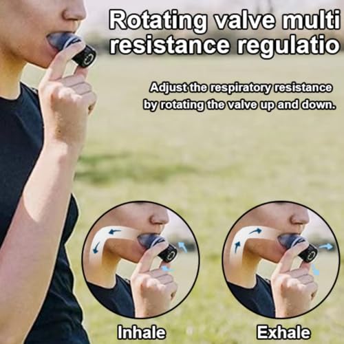 High-Resistance Performance Trainer for Athletes - Adjustable Resistance Mouthpiece for Strength Training & Vitality - Compact Fitness Accessory