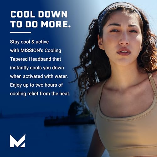 MISSION Cooling Tapered Headband
