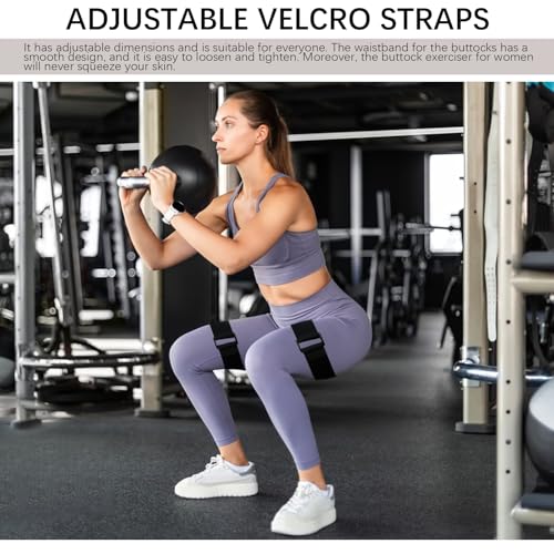 4pcs Occlusion Bands for Women, Glutes Flow Restriction Bands Flow Restriction Bands Booty Bands for Glutes Hip Building Exercising Butt Squat Thigh Fitness - size: 4pcs