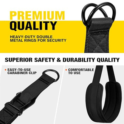 Pull Up Assist Bands Set of 4 Bands 300 Lbs - color: Black