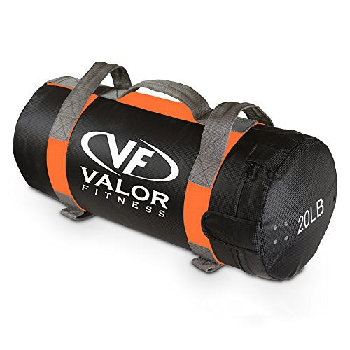 Valor Fitness SDB Pre-Filled Sandbags for Weight and Functional Training with 5 Grip Handles - style: 20 lb