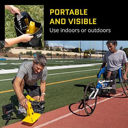 SKLZ Speed Gates for Sports and Athletic Speed Training, Yellow