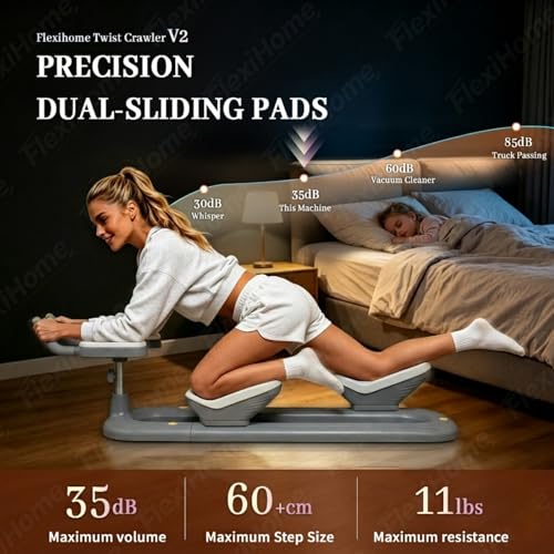 Twist Crawler V2 New Version, Spine Twist and Stretch Trainer, Home Gym