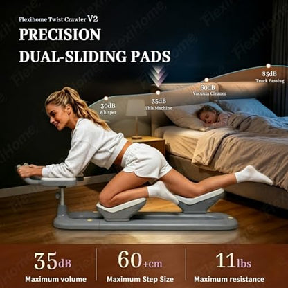 Twist Crawler V2 New Version, Spine Twist and Stretch Trainer, Home Gym
