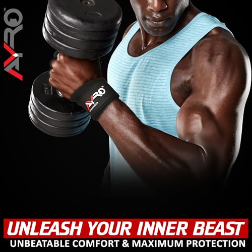 AYRO Workout Gloves for Men & Women – Gym Gloves for Men, Weight Lifting Gloves, with Wrist Support, Breathable Palm Padding, Non-Slip Grip – Ideal for Gym, Fitness, Cross Training, Cycling Gloves
