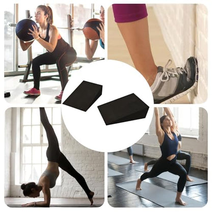 Multi-Purpose Exercise Wedge – Incline Board for Calf Stretch & Squat – Home, Gym, Pilates, Fitness, Office Break