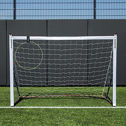 QUICKPLAY Kickster Soccer Goal Target Rings | Pack of 2 – Ideal for Solo or Team Training | *Goal Not Included