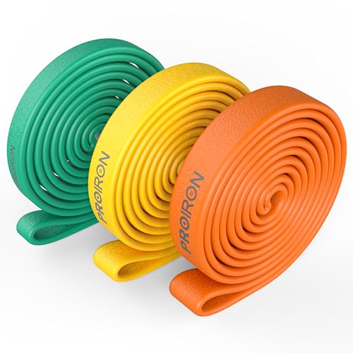 PROIRON Resistance Bands Pull Up Bands Comfortable Exercise Bands Anti-Slip Workout Bands for Pull up Dip Squat Gym Workout Physical Therapy Stretch Bands for Men & Women,Length 81.89in