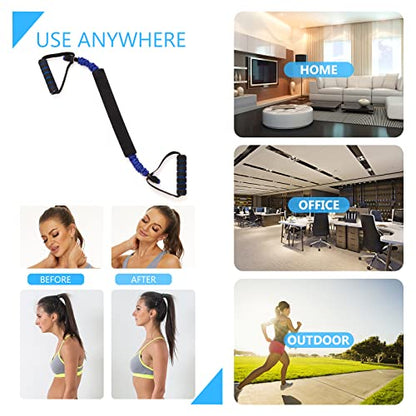 Neck Stretcher Exerciser, Cervical Traction Device for Neck Pain Relief and Cervical Spine Alignment. Portable Neck Traction Exerciser for Home/Office, Neck and Shoulder Relaxer. (20-25 Pounds) - size: 20-25 Pounds