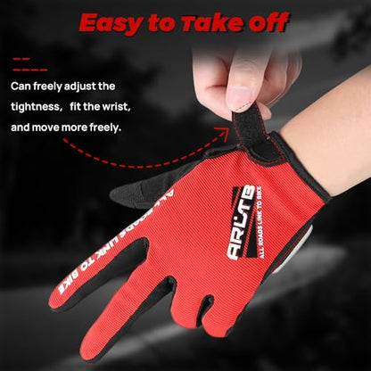 Cycling Gloves for Men and Women Mountain Bike Gloves for Bike Riding Mountain Bicycle Dirtbike Motorcycle BMX MTB Motocross Racing