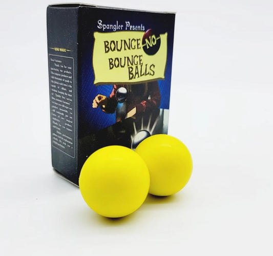 Bounce No Bounce Ball Magic Tricks Mind Control Test Ball for Magicians Close up Street Illusions Gimmicks Mentalism Props Funny