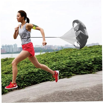 Parachute Speed Chute Resistance Parachute Physport 56 Inch Running Parachute for Maximize Acceleration Power Speed Through Resistance and Overspeed