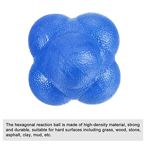 PATIKIL Bounce Reaction Balls Coordination Training Ball Agility Trainer TPR, for Speed Reflex