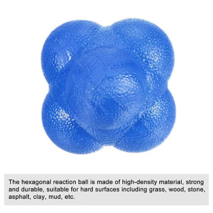PATIKIL Bounce Reaction Balls Coordination Training Ball Agility Trainer TPR, for Speed Reflex