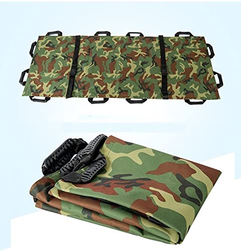 Waterproof Portable Stretcher - Soft Folding Emerncy Stretcher with 12 Handles for Hospitals, Sports Venues & Ambulance - Lifesaving Transfer Board - size: B