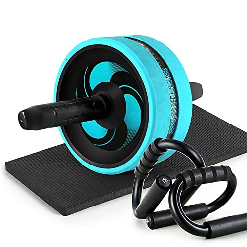 Ab Roller Wheel for Abdominal Exercise Ab Wheel Workout Equipment,Home Sports Pulleys Abdomen Fitness Equipment Beginner Vest Line Female Roller Abdominal Wheel,Perfect Home Gym Equipment for Me - size: B