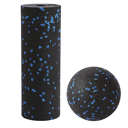 Mini Foam Roller - Muscle Massage Rollers for Trigger Point Therapy, Myofascial Release, Deep Tissue Fitness Massage & Relax Tight Muscles, Peanut Ball