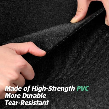 Molain Walking Pad Mat, 68x24x0.2 Inch Foldable Treadmill Mat, for Carpet - size: 0.5CM