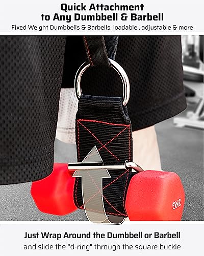 THEFITGUY Complete Weighted Training Bundle – Weight Plate Backpack, Ultimate Dip Belt, and Dumbbell Loading Straps for Strength, Calisthenics, and Weighted Workouts