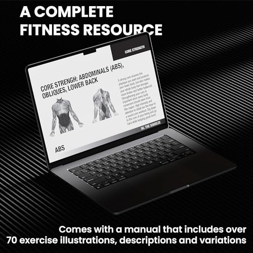 Resistance Bands Workout Kit | Exercise Bands, Door Anchor, Handles, Carry Bag, Straps | Resistance Training, Physical Therapy