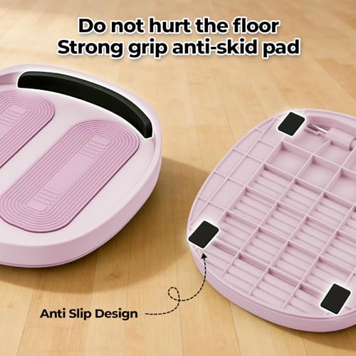 Calf stretcher slant board, 15-Level Adjustable Slant Board for Plantar Fasciitis, Shin Splints & Achilles Tendonitis, Lightweight Ankle Stretch Board for Home Gym or Travel - color: Pink