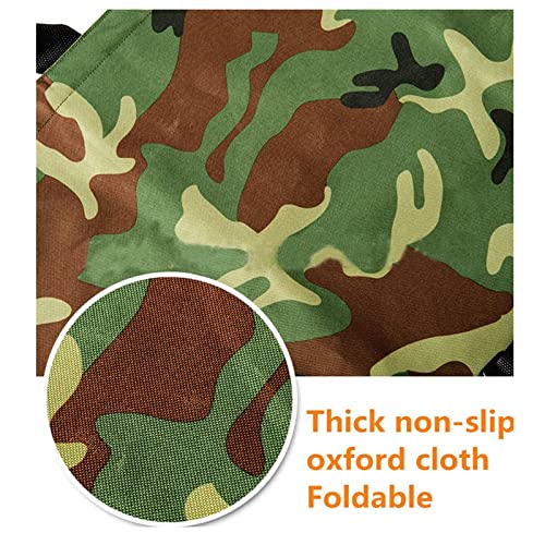 Oxford Foldable Canvas Stretcher, 12 Handles Hospital Patient Lifter Transfer Board for Hospital,Clinic, Home,Sports venues,Ambulance