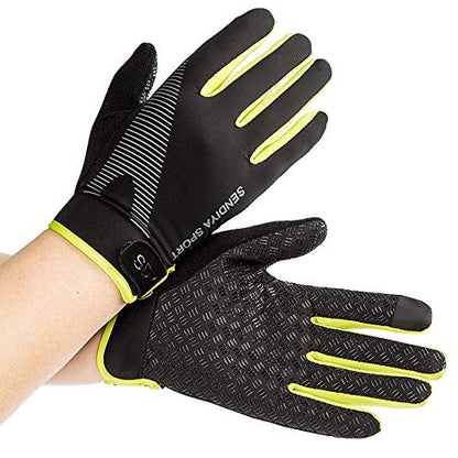 YHT Workout Gloves, Full Palm Protection & Extra Grip, Gym Fishing Fencing Gloves for Weight Lifting, Training, Fitness, Exercise (Men & Women)